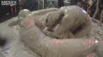 Messy Wrestling:  Mad Mud Bitches Rock The Ring Like Animals In Heat! Screencap 30 on www.sinx.com