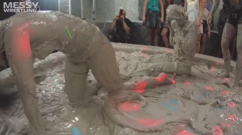 Messy Wrestling:  Mad Mud Bitches Rock The Ring Like Animals In Heat! Screencap 34 on www.sinx.com