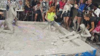 Messy Wrestling:  Mad Mud Bitches Rock The Ring Like Animals In Heat! Screencap 35 on www.sinx.com