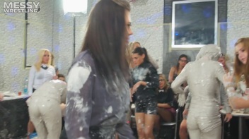 Messy Wrestling:  Mad Mud Bitches Rock The Ring Like Animals In Heat! Screencap 40 on www.sinx.com