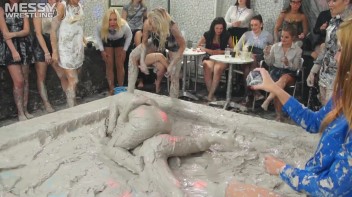Messy Wrestling:  Mad Mud Bitches Rock The Ring Like Animals In Heat! Screencap 50 on www.sinx.com