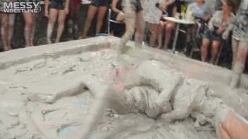 Messy Wrestling:  Mad Mud Bitches Rock The Ring Like Animals In Heat! Screencap 65 on www.sinx.com
