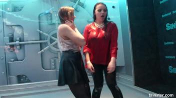 Soaking wet chicks spanking each others asses Screencap 42 on www.sinx.com