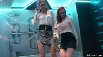 Soaking wet chicks spanking each others asses Screencap 54 on www.sinx.com