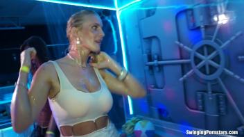 Wet and Wild Swingers Part 1 - Shower Cam Screencap 11 on www.sinx.com