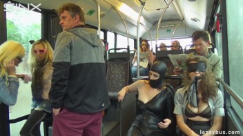 Latex Wearing Lesbian Sluts Get Crazy On The Bus Screencap 65 on www.sinx.com