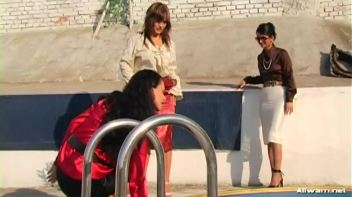 Pushed Into Wetlook Pool Play Screencap 1 on www.sinx.com