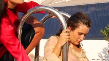 Pushed Into Wetlook Pool Play Screencap 5 on www.sinx.com