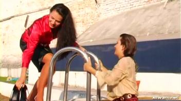 Pushed Into Wetlook Pool Play Screencap 6 on www.sinx.com