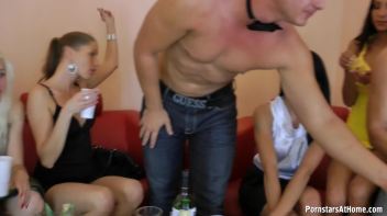 Poppin' Bottles and Pussies Sex Party Part 1 Screencap 20 on www.sinx.com