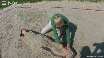 Gorgeous Girls Get Wet And Messy In The Park Screencap 88 on www.sinx.com