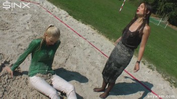 Gorgeous Girls Get Wet And Messy In The Park Screencap 76 on www.sinx.com