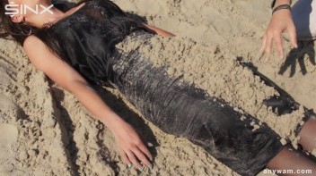 Gorgeous Girls Get Wet And Messy In The Park Screencap 78 on www.sinx.com
