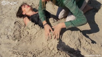 Gorgeous Girls Get Wet And Messy In The Park Screencap 83 on www.sinx.com