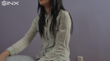 Dark Haired Teen Smokes In Red Lipstick Screencap 43 on www.sinx.com