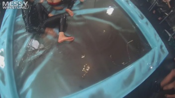 Messy Wrestling: Lost Footage Found! 2 In-Your-Face Oil Matches 4 The Price Of 1! Action Cam Footage! Screencap 84 on www.sinx.com