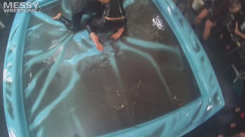 Messy Wrestling: Lost Footage Found! 2 In-Your-Face Oil Matches 4 The Price Of 1! Action Cam Footage! Screencap 85 on www.sinx.com