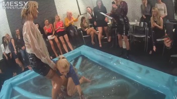 Messy Wrestling: Lost Footage Found! 2 In-Your-Face Oil Matches 4 The Price Of 1! Action Cam Footage! Screencap 9 on www.sinx.com