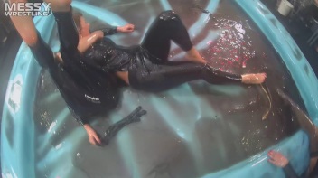 Messy Wrestling: Lost Footage Found! 2 In-Your-Face Oil Matches 4 The Price Of 1! Action Cam Footage! Screencap 91 on www.sinx.com