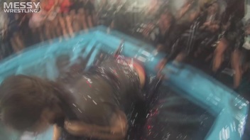 Messy Wrestling: Lost Footage Found! 2 In-Your-Face Oil Matches 4 The Price Of 1! Action Cam Footage! Screencap 93 on www.sinx.com
