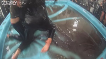 Messy Wrestling: Lost Footage Found! 2 In-Your-Face Oil Matches 4 The Price Of 1! Action Cam Footage! Screencap 102 on www.sinx.com