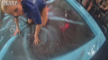 Messy Wrestling: Lost Footage Found! 2 In-Your-Face Oil Matches 4 The Price Of 1! Action Cam Footage! Screencap 25 on www.sinx.com