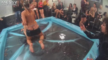 Messy Wrestling: Lost Footage Found! 2 In-Your-Face Oil Matches 4 The Price Of 1! Action Cam Footage! Screencap 30 on www.sinx.com