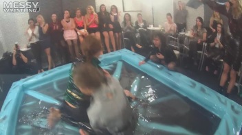 Messy Wrestling: Lost Footage Found! 2 In-Your-Face Oil Matches 4 The Price Of 1! Action Cam Footage! Screencap 59 on www.sinx.com