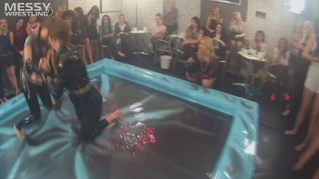 Messy Wrestling: Lost Footage Found! 2 In-Your-Face Oil Matches 4 The Price Of 1! Action Cam Footage! Screencap 61 on www.sinx.com