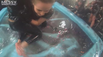 Messy Wrestling: Lost Footage Found! 2 In-Your-Face Oil Matches 4 The Price Of 1! Action Cam Footage! Screencap 68 on www.sinx.com