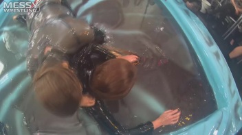 Messy Wrestling: Lost Footage Found! 2 In-Your-Face Oil Matches 4 The Price Of 1! Action Cam Footage! Screencap 75 on www.sinx.com