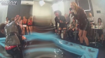 Messy Wrestling: Lost Footage Found! 2 In-Your-Face Oil Matches 4 The Price Of 1! Action Cam Footage! Screencap 76 on www.sinx.com