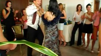 Wedding Celebration Part 4 - Cam 3 Screencap 50 on www.sinx.com