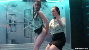 Cute chicks party underneath the club shower Screencap 18 on www.sinx.com