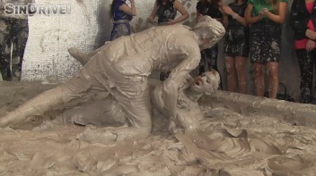 Muddy Wrestling: Jenny Lee vs. Liana Screencap 104 on www.sinx.com