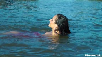 Stunning Gina Proudly Reigns As Town's Wetlook Queen Screencap 94 on www.sinx.com