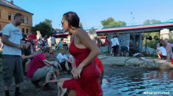 Stunning Gina Proudly Reigns As Town's Wetlook Queen Screencap 104 on www.sinx.com