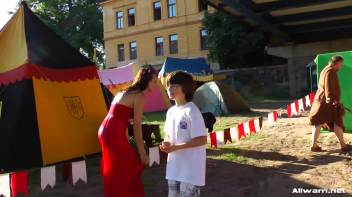 Stunning Gina Proudly Reigns As Town's Wetlook Queen Screencap 112 on www.sinx.com