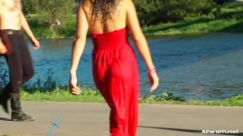 Stunning Gina Proudly Reigns As Town's Wetlook Queen Screencap 119 on www.sinx.com