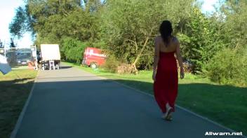 Stunning Gina Proudly Reigns As Town's Wetlook Queen Screencap 120 on www.sinx.com