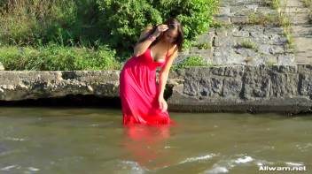 Stunning Gina Proudly Reigns As Town's Wetlook Queen Screencap 14 on www.sinx.com