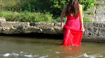 Stunning Gina Proudly Reigns As Town's Wetlook Queen Screencap 15 on www.sinx.com