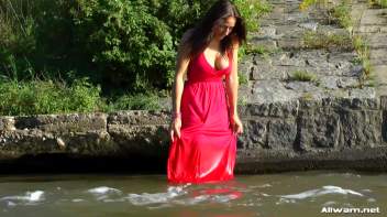 Stunning Gina Proudly Reigns As Town's Wetlook Queen Screencap 16 on www.sinx.com