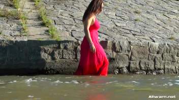 Stunning Gina Proudly Reigns As Town's Wetlook Queen Screencap 17 on www.sinx.com