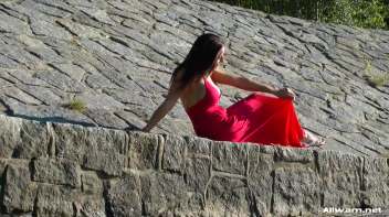 Stunning Gina Proudly Reigns As Town's Wetlook Queen Screencap 19 on www.sinx.com