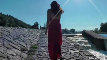 Stunning Gina Proudly Reigns As Town's Wetlook Queen Screencap 22 on www.sinx.com