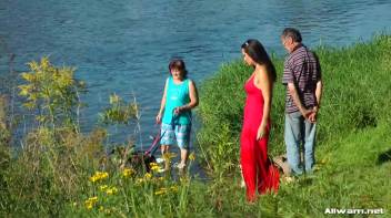 Stunning Gina Proudly Reigns As Town's Wetlook Queen Screencap 24 on www.sinx.com