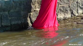 Stunning Gina Proudly Reigns As Town's Wetlook Queen Screencap 4 on www.sinx.com