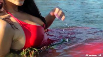 Stunning Gina Proudly Reigns As Town's Wetlook Queen Screencap 62 on www.sinx.com