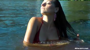 Stunning Gina Proudly Reigns As Town's Wetlook Queen Screencap 67 on www.sinx.com